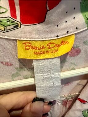 Bernie Dexter Light Pink, Red and Green Kitchen Midi Dress